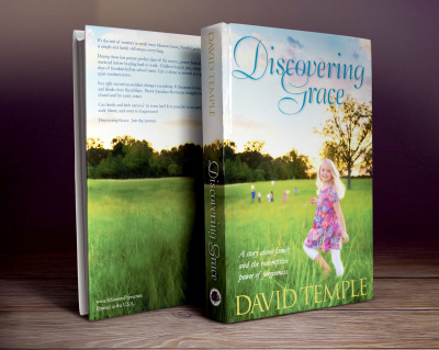 Discovering Grace Book Cover Design