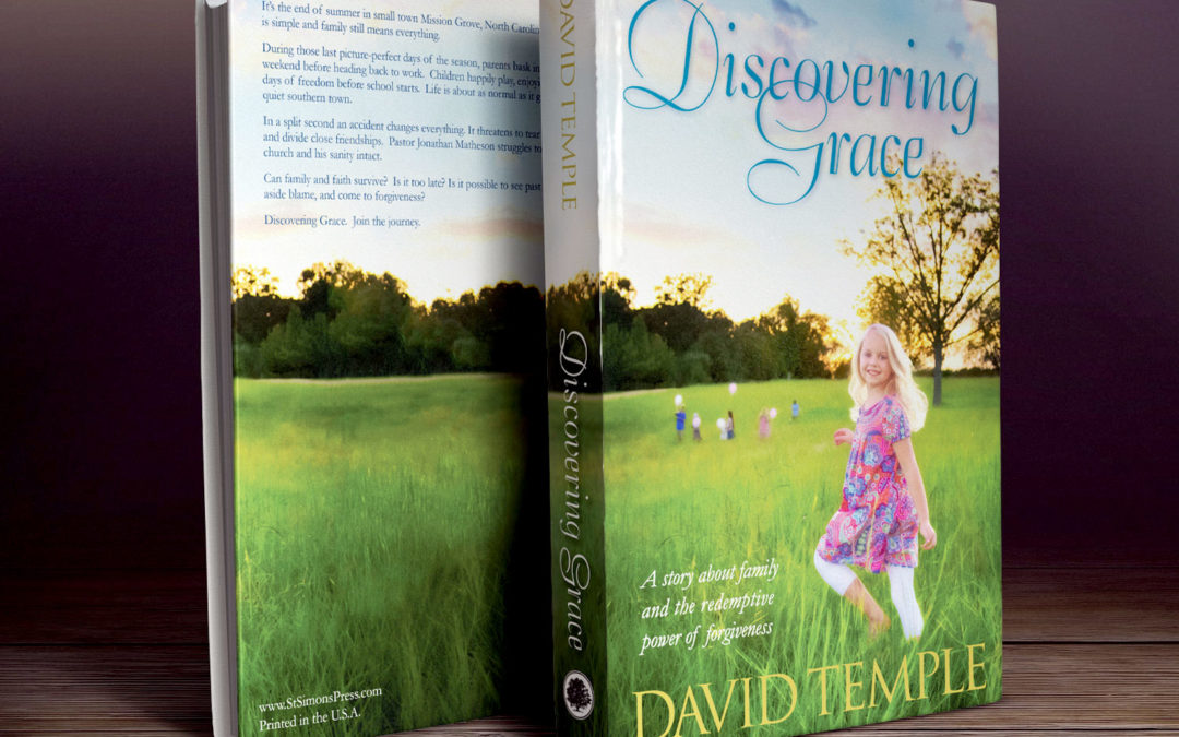 Discovering Grace Book Cover Design