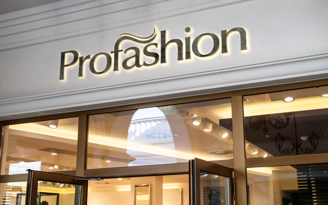 Profashion Storefront Sign Design