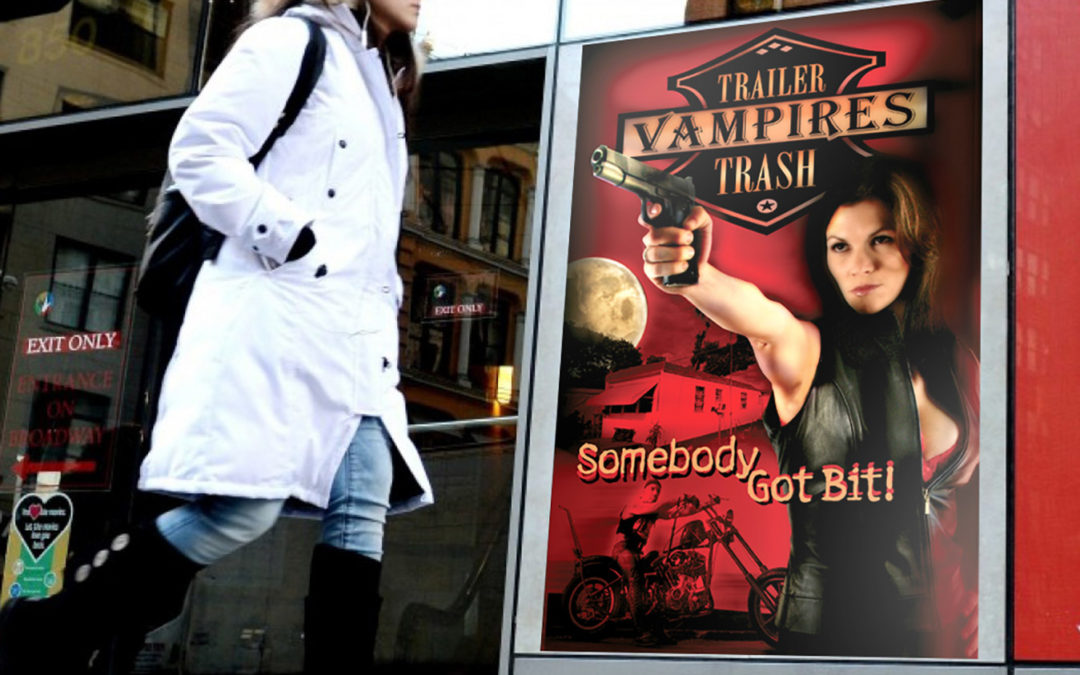 Trailer Trash Vampires Movie Poster Design