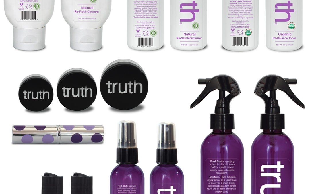 Truth Skin Care Products Package Design