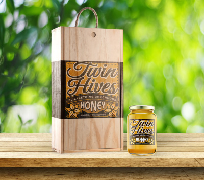 Twin Hives Honey Product Boxes & Labels
