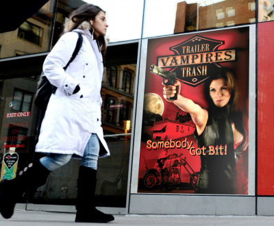 Trailer Trash Vampires Movie Poster Design