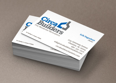 CIRCA Builders Corporate Logo & Business Card