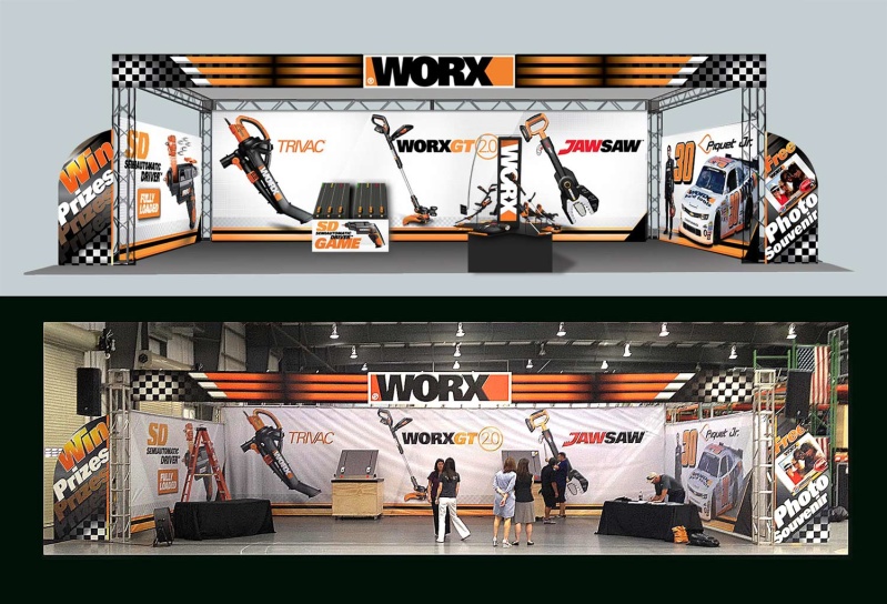 WORX Product Exhibit Area